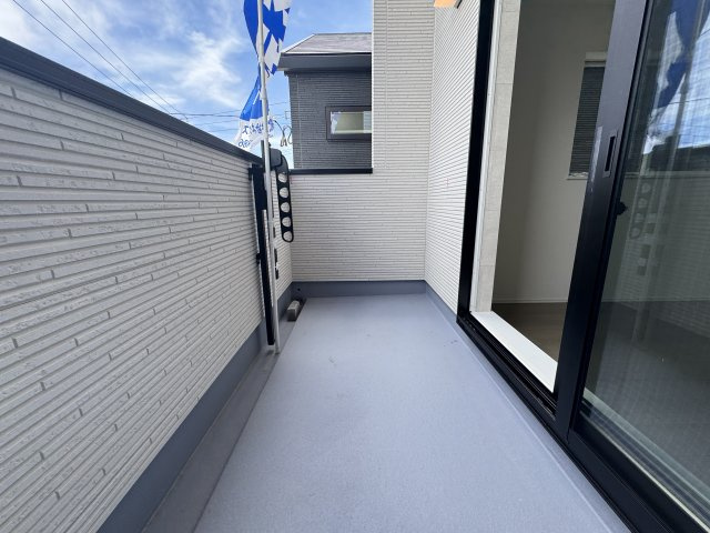 豊見城市名嘉地（全3棟）ラスト2号棟のバルコニー|2号棟　バルコニー♪（水栓付き）