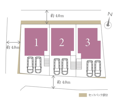 【区画図】 | 豊見城市名嘉地（全3棟）2号棟 | 2号棟　
