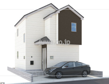 【新築分譲住宅】ふじみ野市桜ケ丘の外観パース