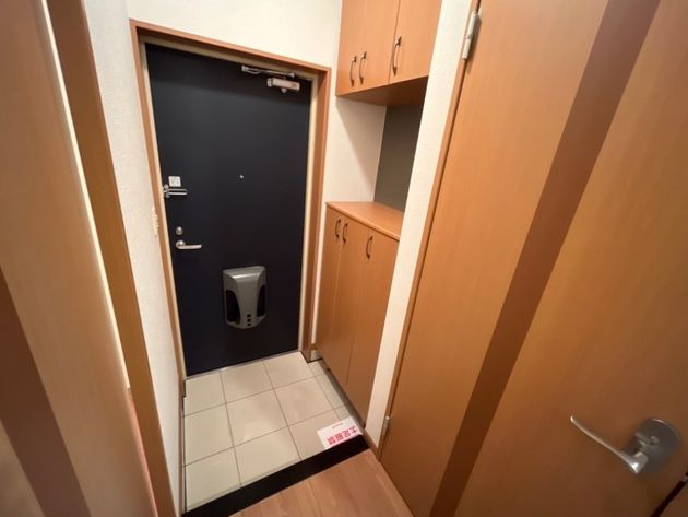 アイディールの玄関