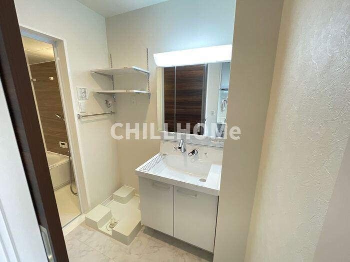 D-room本町の洗面所|当社、チルホームのHPもご覧ください(^^)/物件情報多数♪