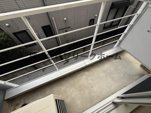 武蔵野市中町２丁目の賃貸マンションのバルコニー