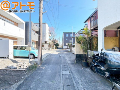 【前面道路含む現地写真】 | 駿河区馬渕3丁目　新築戸建　B号棟
