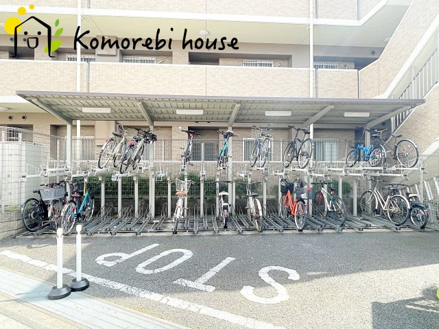 アドグランデ大宮宮原の駐輪場|駐輪場です