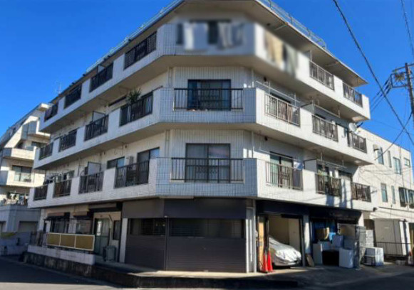 大井ガーデンビルの外観|RC造4階建