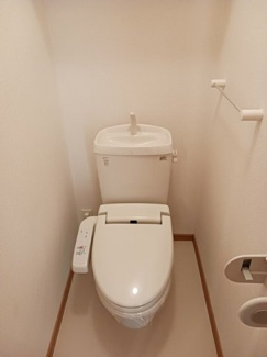 【トイレ】 | メゾン　クレールＡ | 落ち着いたトイレです