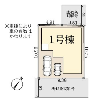 【区画図】 | Livele Garden.S鴻巣市人形4丁目　新築住宅