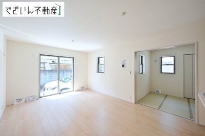【居間・リビング】 | Livele Garden.S鴻巣市人形4丁目　新築住宅 | 現地(2026年7月撮影)