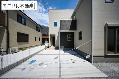 【駐車場】 | Livele Garden.S鴻巣市人形4丁目　新築住宅 | 現地(2026年7月撮影)
