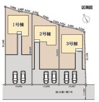 【区画図】 | 花巻市石鳥谷町八幡４地割