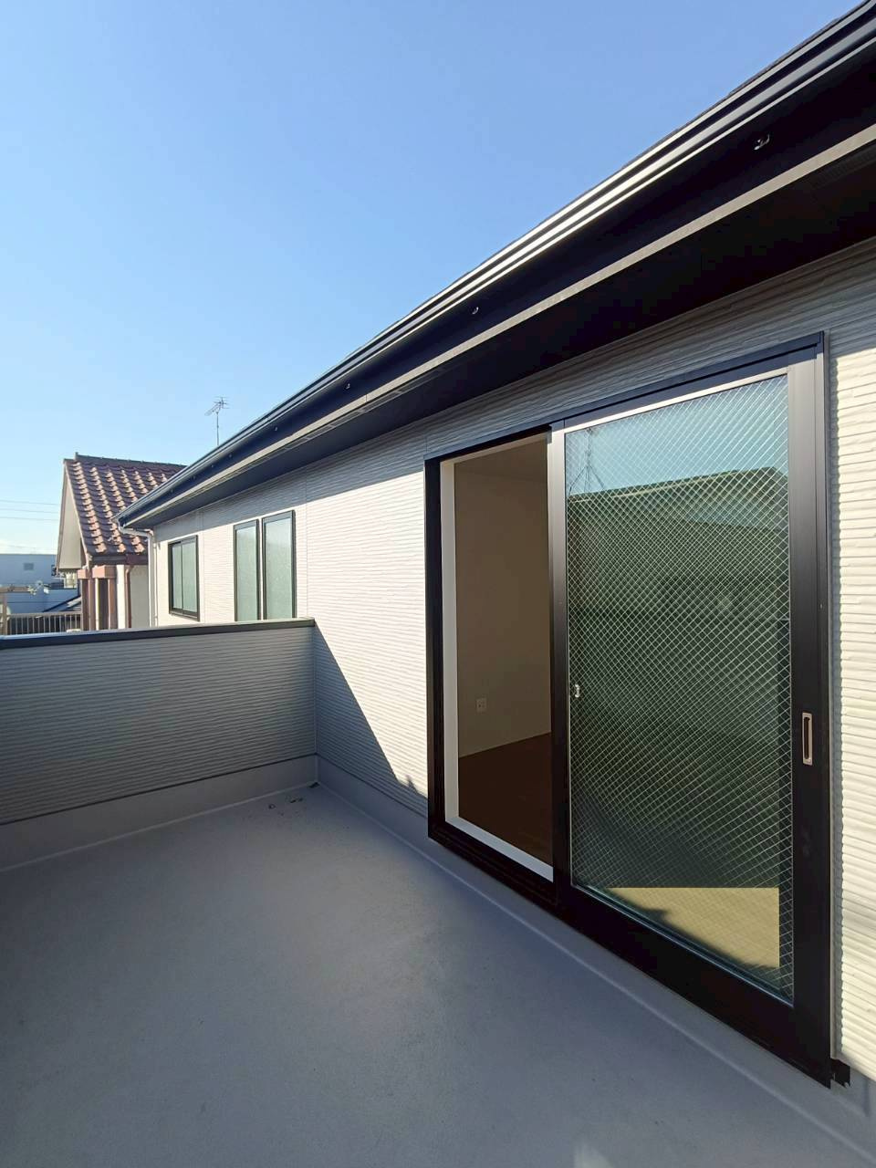 北葛飾郡松伏町　松伏　新築戸建　全1棟のバルコニー|施工例です