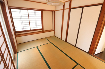 【和室】 | 増尾7丁目　貸家 | 1階和室になります。押入れもあるので布団などの収納も可能