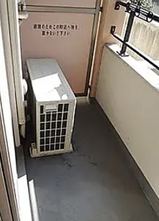 シャイン小石川のバルコニー