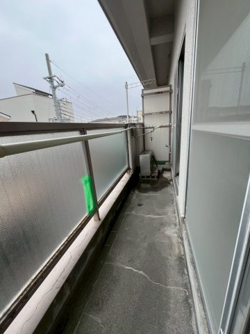 双葉マンションのバルコニー