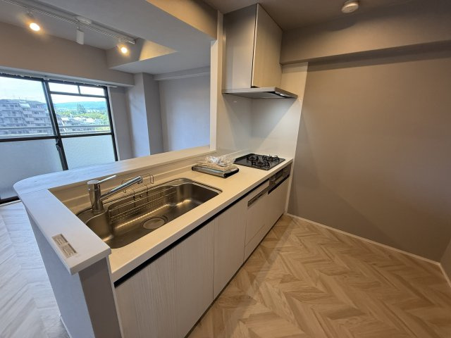 吹田市江坂町５丁目の賃貸マンションのキッチン