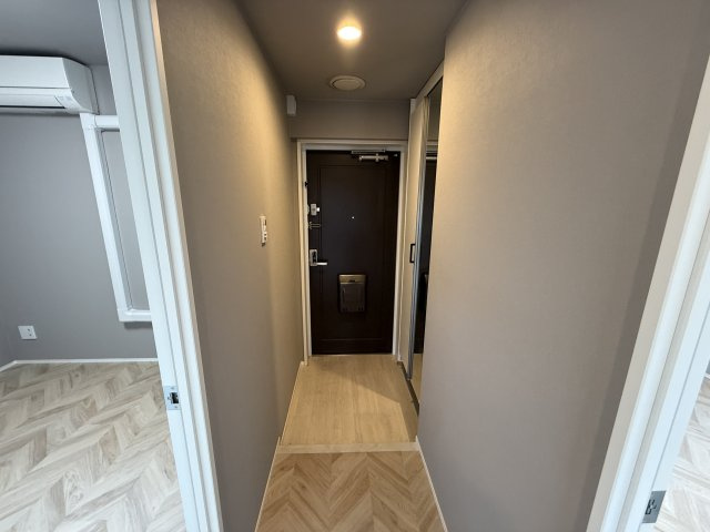 吹田市江坂町５丁目の賃貸マンションの玄関