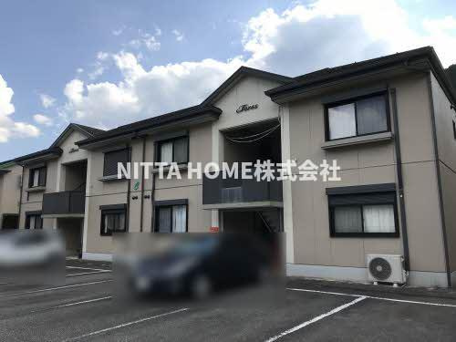 マノワールの外観|駐車場無料◎イオン和田山が徒歩で利用可能★