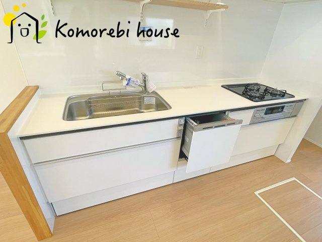 鴻巣市中央7　中古一戸建てのキッチン|コンパクトなキッチンで掃除もラクラク