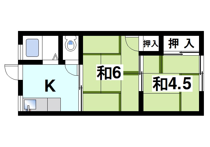 パナハイツ大宮の間取り