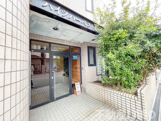 ハイツハーベストIIのエントランス