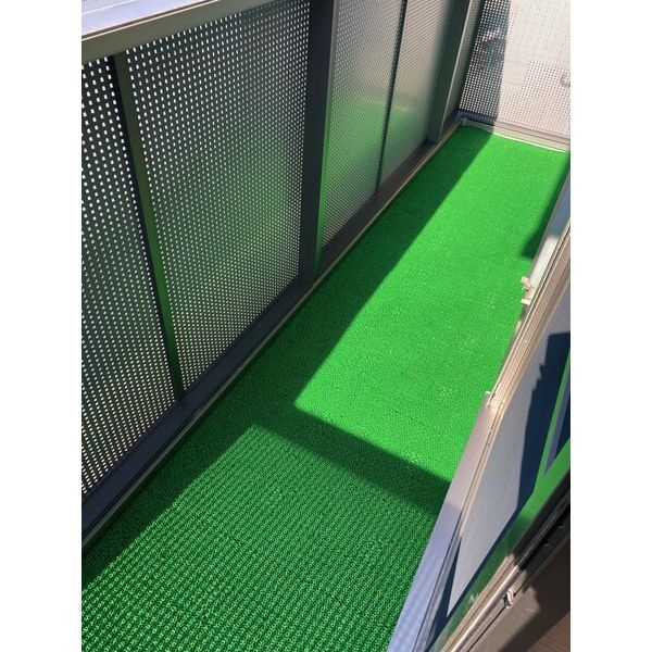 ニューシーズ福部池のバルコニー