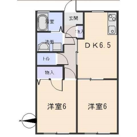ニューシーズ福部池の間取り