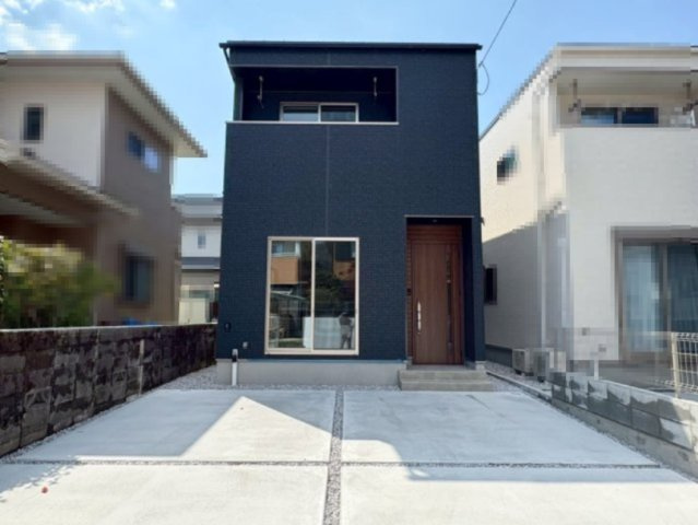 一宮中町⑦　新築戸建住宅の外観|完成しました☆ワンランク上のデザイン性と快適性を兼ね備えたプレミアム仕様物件です♪ぜひ一度ご覧ください！