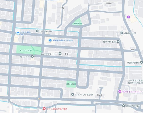 ★5(土)6(日)現地見学可能！★八幡市川口東扇　限定1邸の地図