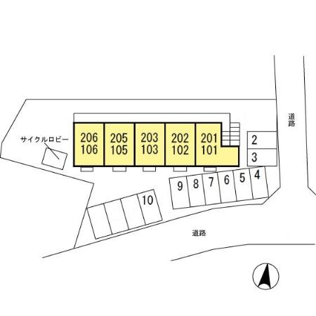 リヴァージュねぎしの区画図|高崎、前橋エリアのお部屋探しはエンドスケープまで！お客様の理想お聞かせ下さい♪