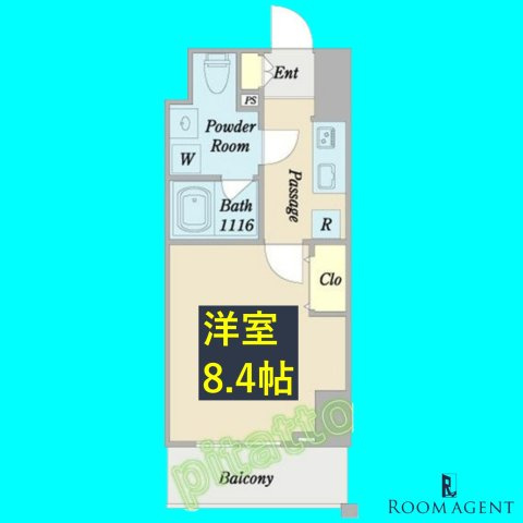WESTIN上前津の間取り