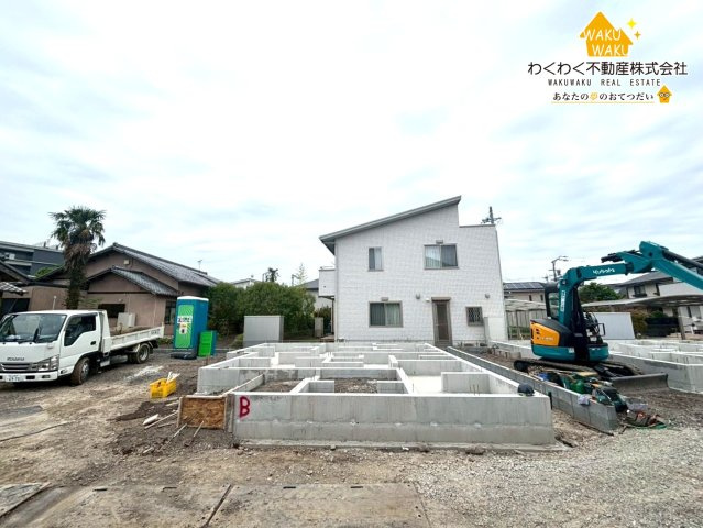 藤枝市天王町　全２棟／の前面道路含む現地写真|【B号棟】2026年4月13日撮影