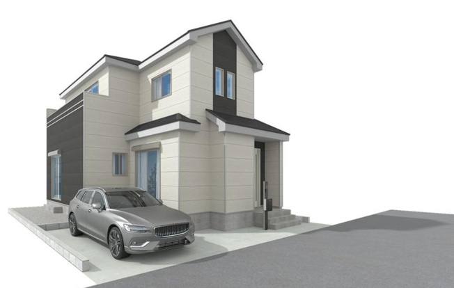 【完成予想図】 | 志木市中宗岡3丁目　新築一戸建住宅　全1棟　(志木本店) | 完成予想パース
