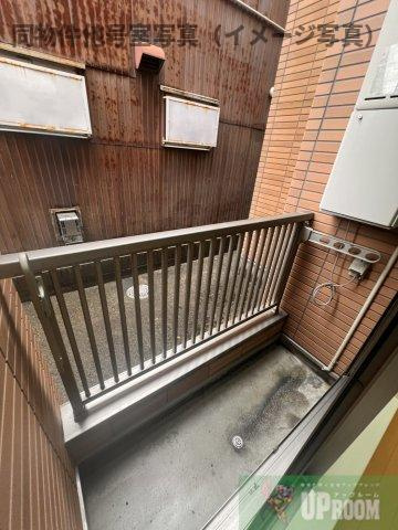 ヒロアーカ新守山のバルコニー