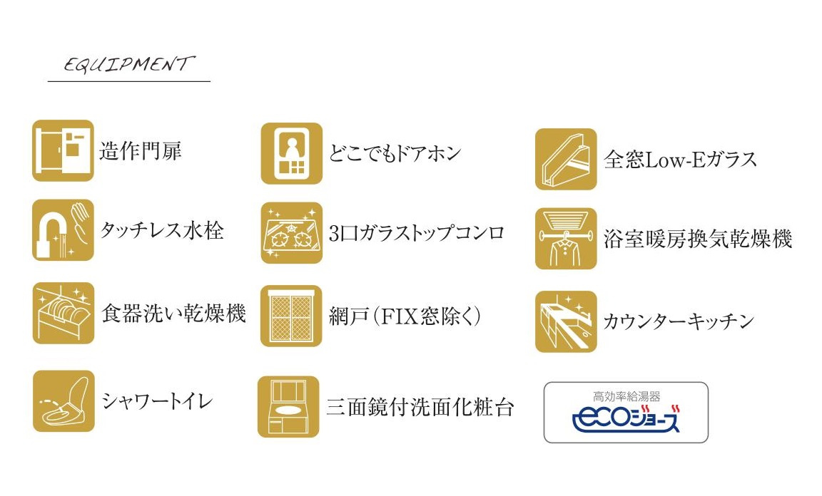 板橋区上板橋3丁目 限定1棟のその他|【生活を彩る充実した設備仕様】