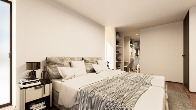 板橋区上板橋3丁目 限定1棟の完成予想図|3階12.0帖洋室
主寝室にもピッタリな広々とした居室です
大型のWICを完備しております
(イラストは図面を基に起こしたもので実際のものとは多少異なる場合がございます)