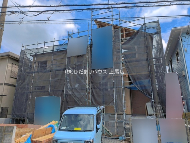 上尾市小泉　新築戸建　ブルーミングガーデン01の外観
