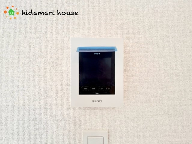 上尾市小泉　新築戸建　ブルーミングガーデン01の防犯設備