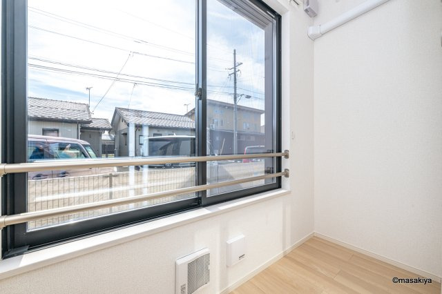 レインボーのバルコニー|写真は同じ建築会社の近い間取りのものです。参考にご覧下さい。