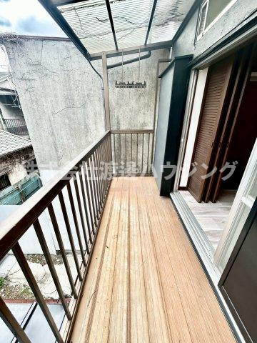 尼崎市西難波６丁目テラスハウスのバルコニー