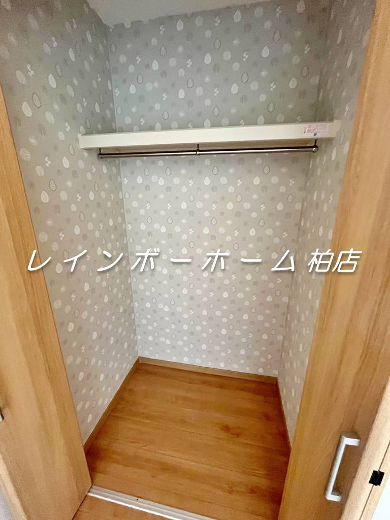 柏駅徒歩9分！ネット無料＆ペット相談可☆の収納|収納のためのスペースです