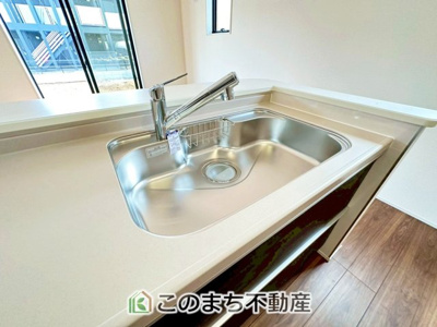 【設備】 | Livele Garden.S下野緑第3　 | カートリッジ式浄水機能付き台所水栓☆おいしいお水でお料理できます☆
