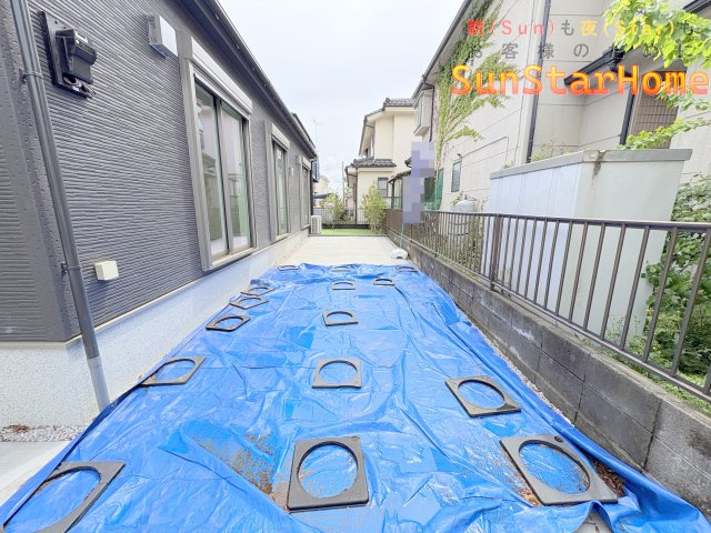 【サンスターホーム】青梅市新町7丁目　新築戸建平屋の駐車場