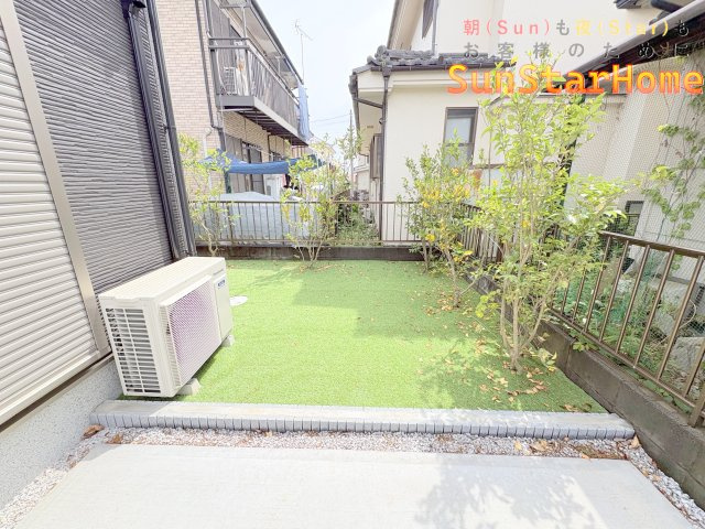 【サンスターホーム】青梅市新町7丁目　新築戸建平屋の庭