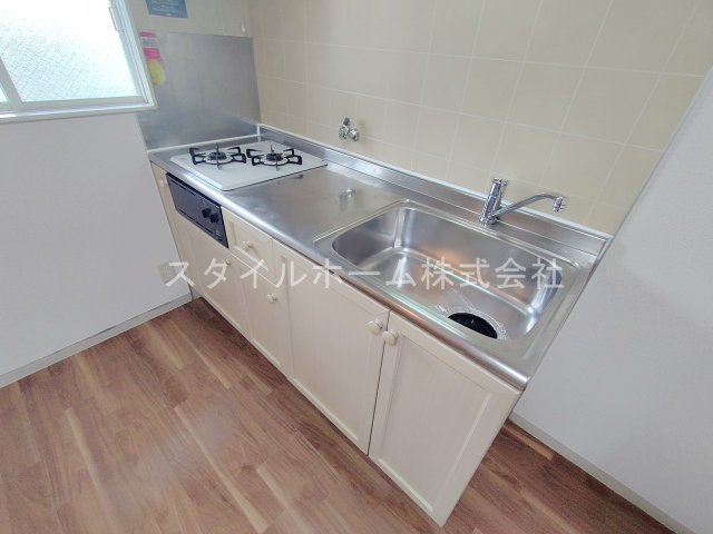 高師パークハイツB棟のキッチン|別部屋写真です。