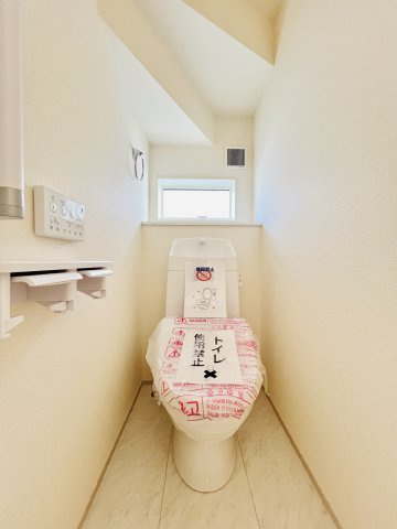 伊勢崎富塚町のトイレ|清潔感のあるトイレは1.2階に◎
