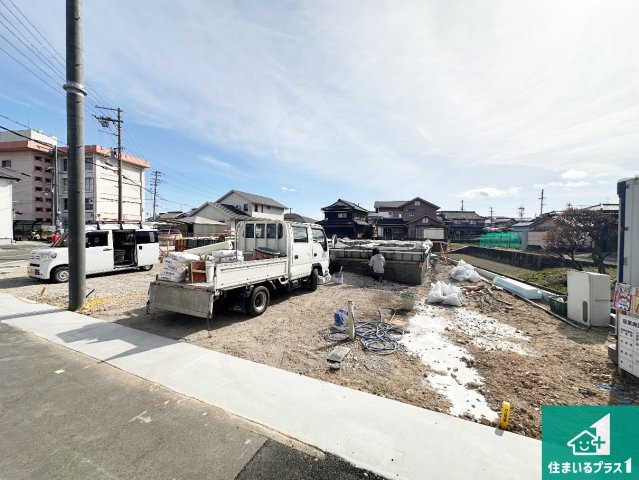 姫路市花田町勅旨　第3期　新築一戸建ての外観|現在の進捗状況です！順調に作業進行中、完成が待ち遠しいです！詳細の間取り等、お気軽にお問い合わせください！