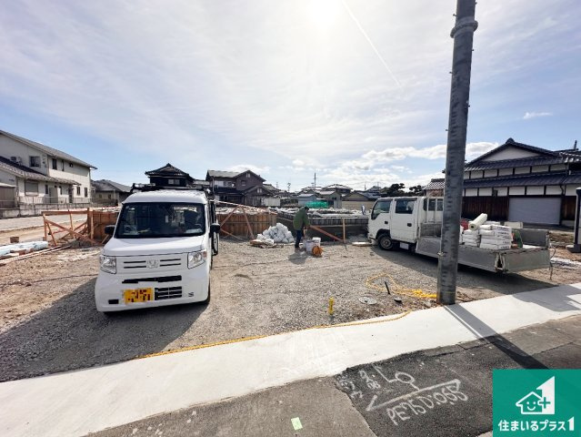 姫路市花田町勅旨　第3期　新築一戸建ての外観|現在建築中！落ち着いた街並みで新生活を始めることが出来そう！周辺の物件も併せてご紹介させて頂きます！
