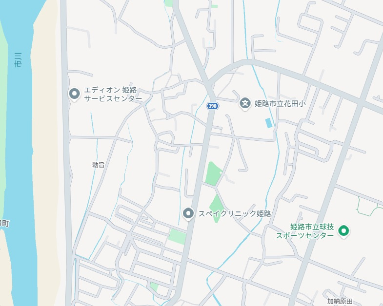 姫路市花田町勅旨　第3期　新築一戸建ての地図