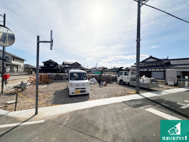 姫路市花田町勅旨　第3期　新築一戸建ての外観|現在の進捗状況です！順調に作業進行中、完成が待ち遠しいです！詳細の間取り等、お気軽にお問い合わせください！