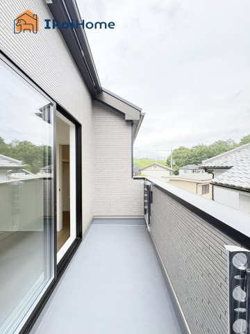 神戸市西区北山台2丁目　新築戸建のバルコニー|【ホームページに現地動画掲載中】●年中無休：当日予約可●バルコニーには屋根はございません！